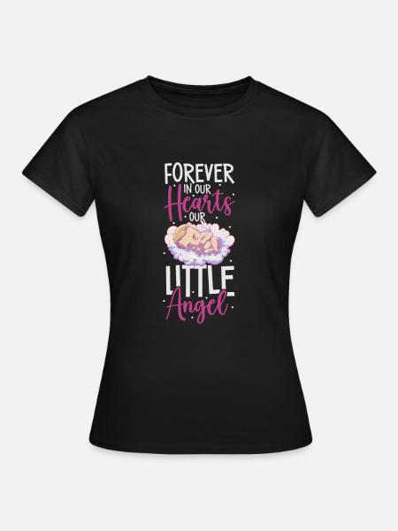 Säuglingsverlust, Fehlgeburt, Bewusstsein, - Frauen T-Shirt - Schwarz