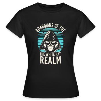 Analyste en piratage éthique Cybersécurité éthique - T-shirt Femme - noir - Devant - AI Model Female 172 dark (172cm)