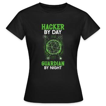 Analyste en piratage éthique Cybersécurité éthique - T-shirt Femme - noir - Devant - AI Model Female 172 dark (172cm)