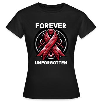 Stroke Survivor Stroke Awareness - Women's T-Shirt - black - Front - AI Model Female 172 dark (172cm)
