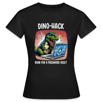 Analyste en piratage éthique Cybersécurité éthique - T-shirt Femme - noir - Devant - AI Model Female 172 dark (172cm)