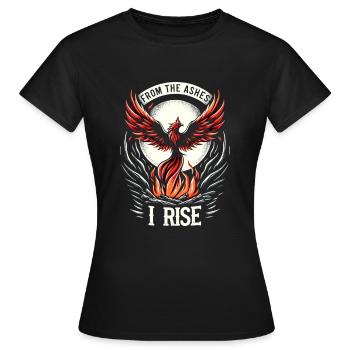 Stroke survivors stroke awareness - Women's T-Shirt - black - Front - AI Model Female 172 dark (172cm)