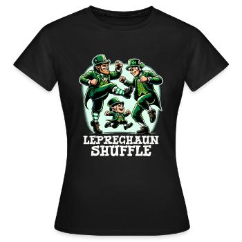 Danse irlandaise Tenue d'Irlande Musique irlandaise - T-shirt Femme - noir - Devant - AI Model Female 172 dark (172cm)