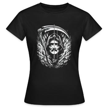 Edgar Allan Poe Fan, littérature classique, - T-shirt Femme - noir - Devant - AI Model Female 172 dark (172cm)