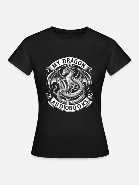 Geschenk Für Buchliebhaber Mit - Frauen T-Shirt - Schwarz