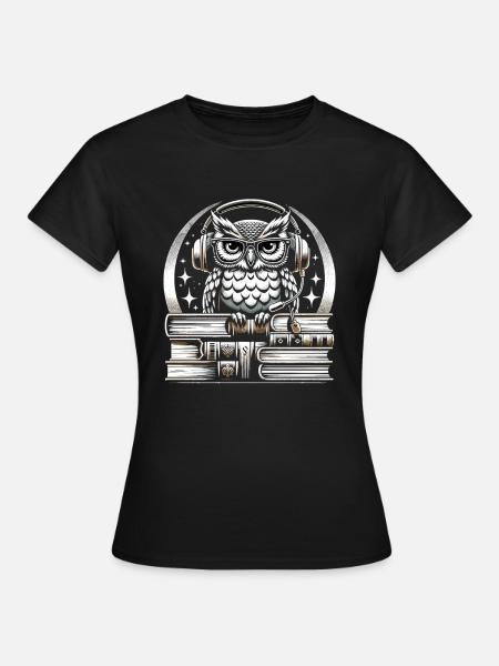 Geschenk Für Buchliebhaber Mit - Frauen T-Shirt - Schwarz