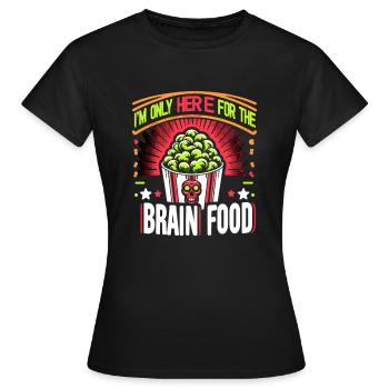 Horrorfilm-fan Zombie-horror Klassischer - Frauen T-Shirt - Schwarz - Vorne - AI Model Female 172 dark (172cm)