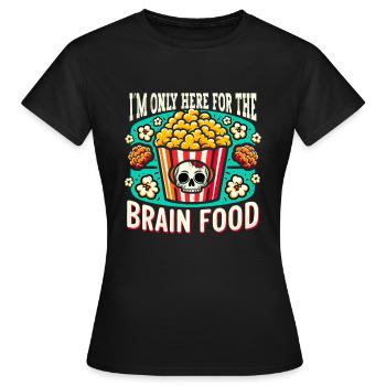 Horrorfilm-fan Zombie-horror Klassischer - Frauen T-Shirt - Schwarz - Vorne - AI Model Female 172 dark (172cm)