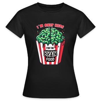 Horrorfilm-fan Zombie-horror Klassischer - Frauen T-Shirt - Schwarz - Vorne - AI Model Female 172 dark (172cm)