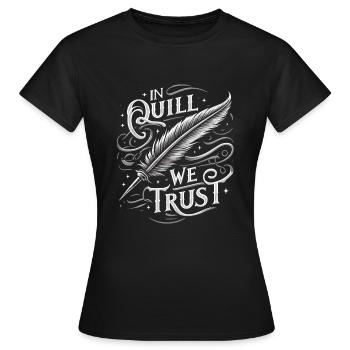 Renaissance Fairground Outfit Medieval - Women's T-Shirt - black - Front - AI Model Female 172 dark (172cm)