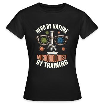 Microbiologist Microbiology Lab Staph Biology - Frauen T-Shirt - Schwarz - Vorne - AI Model Female 172 dark (172cm)