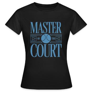 Squash Passion Squash Sport pour le squash - T-shirt Femme - noir - Devant - AI Model Female 172 dark (172cm)
