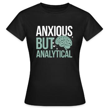 Comprendre la psychologie, l’ et le comportement - T-shirt Femme - noir - Devant - AI Model Female 172 dark (172cm)
