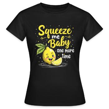 Refreshing Lemonade Vibes: Perfect for Lemonade - Women's T-Shirt - black - Front - AI Model Female 172 dark (172cm)