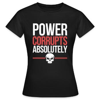 Conspiration mondiale du Nouvel Ordre Mondial - T-shirt Femme - noir - Devant - AI Model Female 172 dark (172cm)