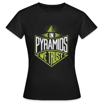 Conspiration mondiale du Nouvel Ordre Mondial - T-shirt Femme - noir - Devant - AI Model Female 172 dark (172cm)