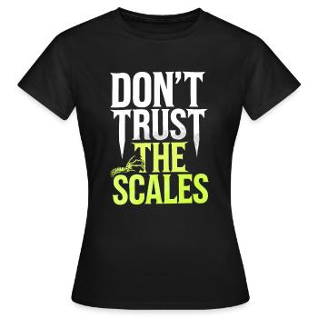 Lézard Peuple Reptile Conspiration Et Secret - T-shirt Femme - noir - Devant - AI Model Female 172 dark (172cm)