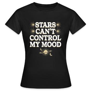Astrologie-skeptiker: Kritisches Denken - Frauen T-Shirt - Schwarz - Vorne - AI Model Female 172 dark (172cm)