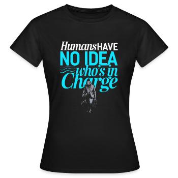 Lézard Peuple Reptile Conspiration Et Secret - T-shirt Femme - noir - Devant - AI Model Female 172 dark (172cm)