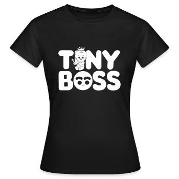 Elternschafts-humor Neue Väter Haben Zum Ersten - Frauen T-Shirt - Schwarz - Vorne - AI Model Female 172 dark (172cm)