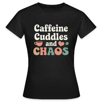 Humour parental Les nouveaux pères ont pour la première fois - T-shirt Femme - noir - Devant - AI Model Female 172 dark (172cm)