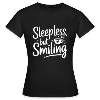 Elternschafts-humor Neue Väter Haben Zum Ersten - Frauen T-Shirt - Schwarz - Vorne - AI Model Female 172 dark (172cm)