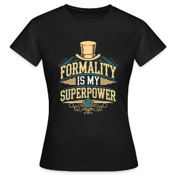 Passionnés d’histoire de l’époque victorienne, - T-shirt Femme - noir - Devant - AI Model Female 172 dark (172cm)
