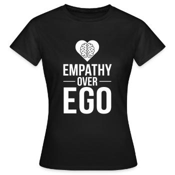 Emotional Intelligence Empathy Advocate Mindful - Women's T-Shirt - black - Front - AI Model Female 172 dark (172cm)