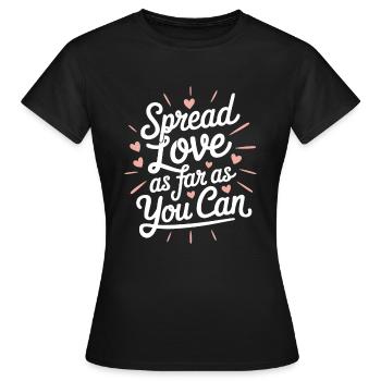 Emotional Intelligence Empathy Advocate Mindful - Women's T-Shirt - black - Front - AI Model Female 172 dark (172cm)
