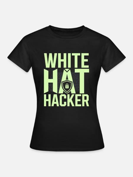 Ethisches Hacking Cybersicherheit Digitale - Frauen T-Shirt - Schwarz