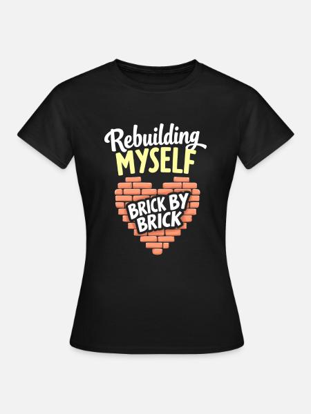 Trennungsermächtigung, Selbstliebe, Neuanfänge - Frauen T-Shirt - Schwarz