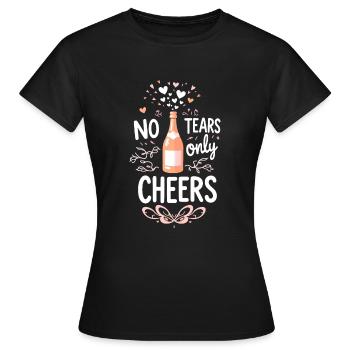 Trennungsermächtigung, Selbstliebe, Neuanfänge - Frauen T-Shirt - Schwarz - Vorne - AI Model Female 172 dark (172cm)