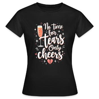 Trennungsermächtigung, Selbstliebe, Neuanfänge - Frauen T-Shirt - Schwarz - Vorne - AI Model Female 172 dark (172cm)