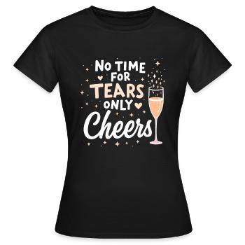 Trennungsermächtigung, Selbstliebe, Neuanfänge - Frauen T-Shirt - Schwarz - Vorne - AI Model Female 172 dark (172cm)