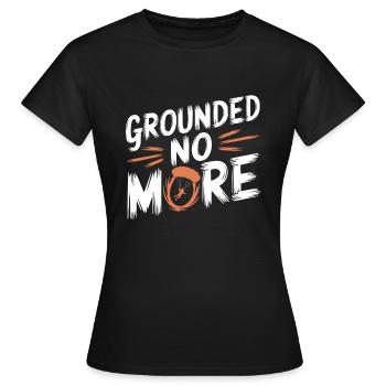 Parachutisme Débutants Aventure Nerfs - T-shirt Femme - noir - Devant - AI Model Female 172 dark (172cm)
