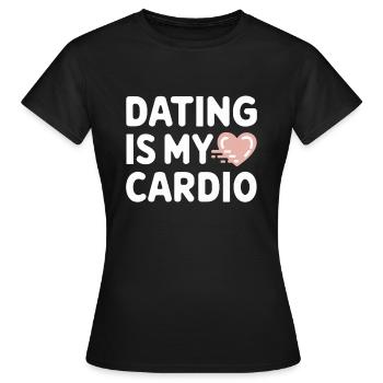Dating-katastrophenkomödie Lustig Scheitert - Frauen T-Shirt - Schwarz - Vorne - AI Model Female 172 dark (172cm)