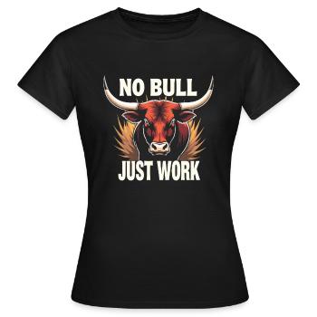 Bovins Éleveur Éleveur Éleveur Éleveur Mode de vie - T-shirt Femme - noir - Devant - AI Model Female 172 dark (172cm)