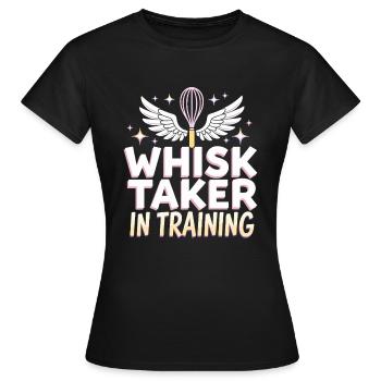 Candidat Junior en Boulangerie Jeune Chef Boulangerie - T-shirt Femme - noir - Devant - AI Model Female 172 dark (172cm)
