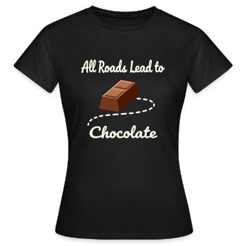 Schwangerschafts Verlangen Lustige - Frauen T-Shirt - Schwarz - Vorne - AI Model Female 172 dark (172cm)