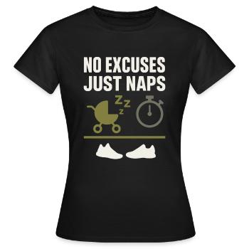 Crèche Papa Paternité Fierté - T-shirt Femme - noir - Devant - AI Model Female 172 dark (172cm)