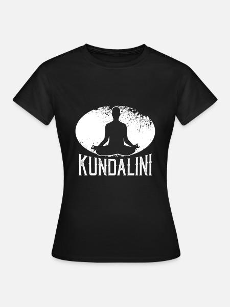 Kundalini Yoga - Frauen T-Shirt - Schwarz