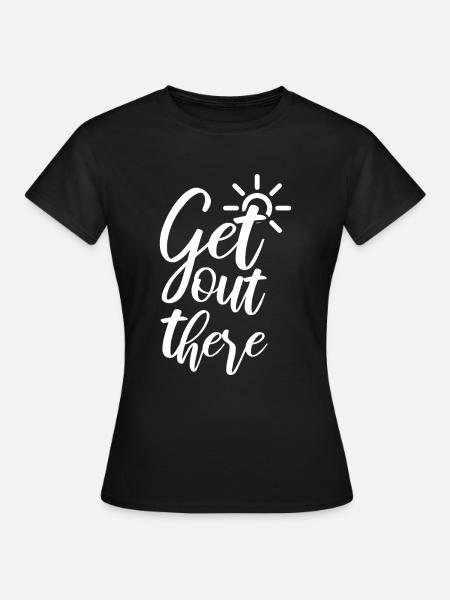 Travel - Frauen T-Shirt - Schwarz