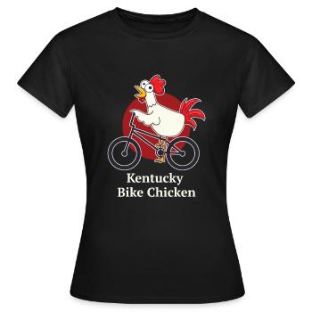 Fahrrad - Frauen T-Shirt - Schwarz - Vorne - AI Model Female 172 dark (172cm)