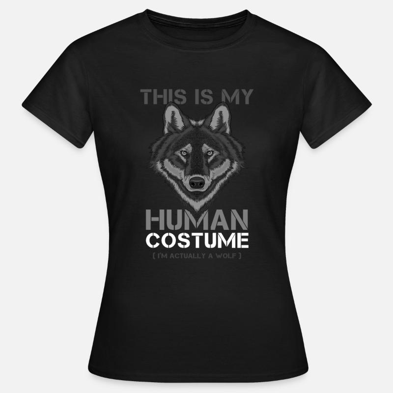 wolf - Women's T-Shirt - black