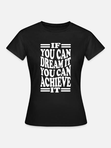 motivation - T-shirt Femme - noir