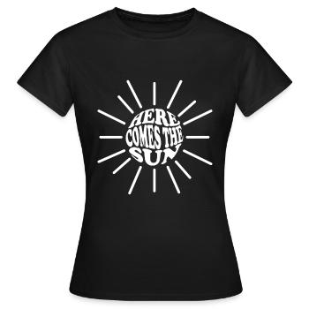 Motivation - T-shirt Femme - noir - Devant - AI Model Female 172 dark (172cm)