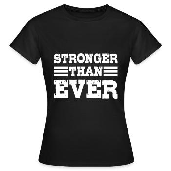 Motivation - T-shirt Femme - noir - Devant - AI Model Female 172 dark (172cm)