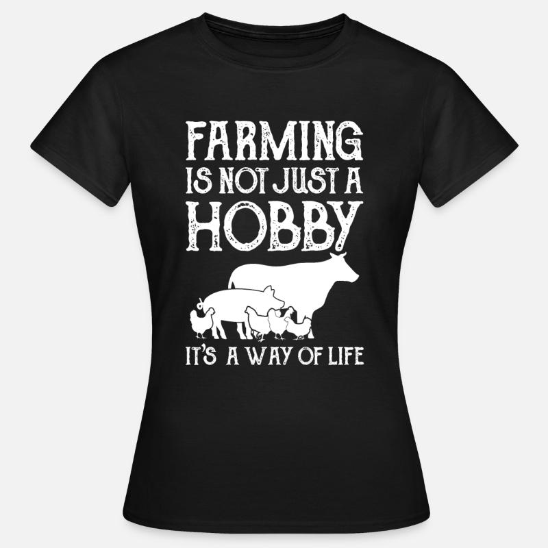 Farmer Farmer Farmer - Koszulka damska - czarny