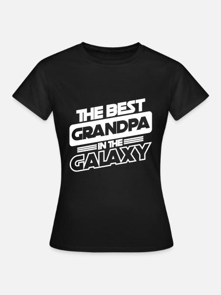 Bester Opa - Frauen T-Shirt - Schwarz