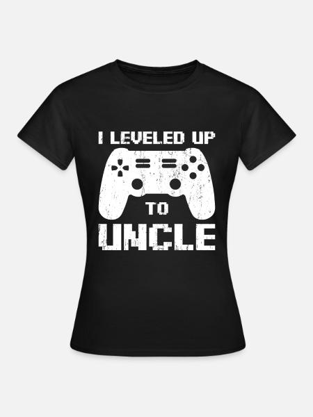 Onkel Gamepad - Frauen T-Shirt - Schwarz